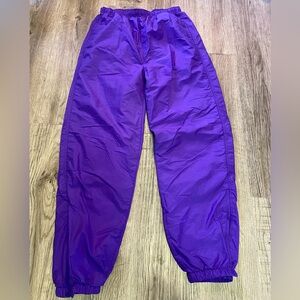 VTG Holloway Purple Snow Ski Pants Size Small